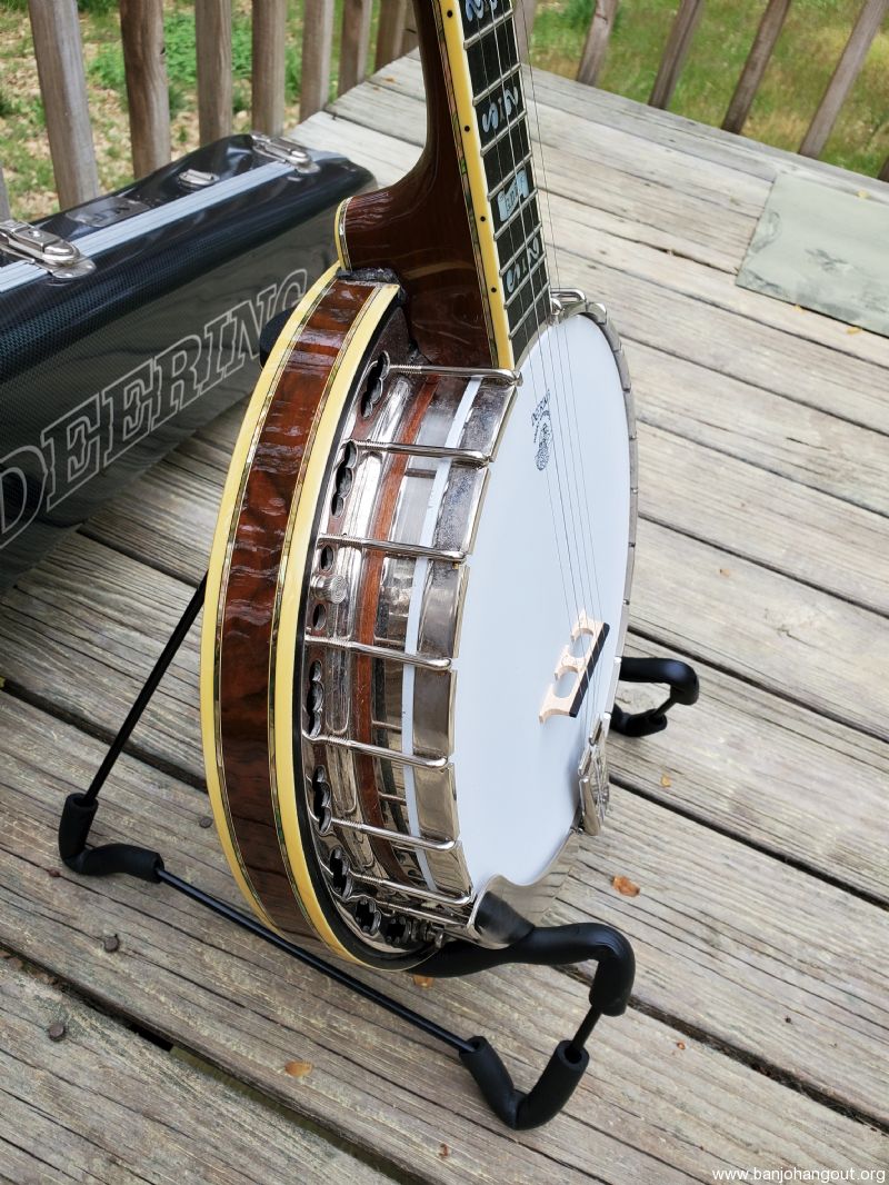 2020 Deering GDL Walnut Resonator Banjo (sold) Used Banjo For Sale