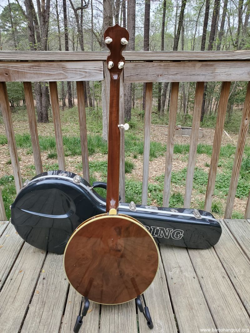 2020 Deering GDL Walnut Resonator Banjo (sold) Used Banjo For Sale