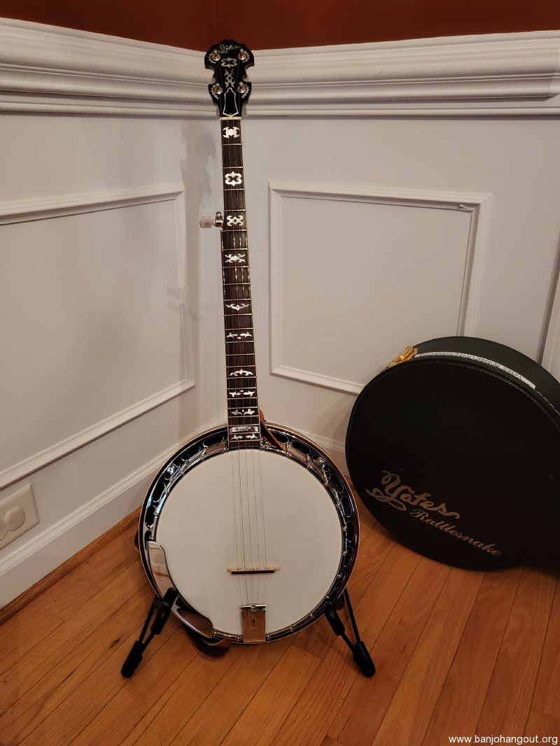 For sale 2007 yates donnie little signature curly maple resonator banjo