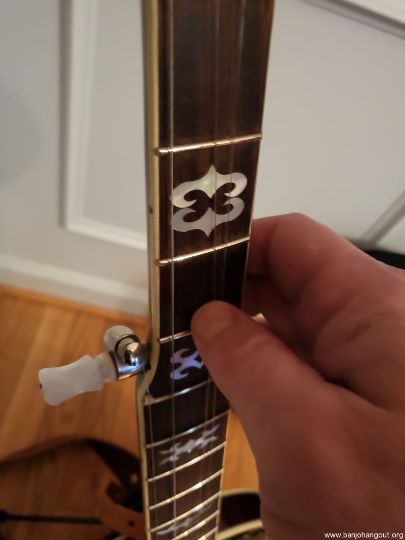 For sale 2007 yates donnie little signature curly maple resonator banjo
