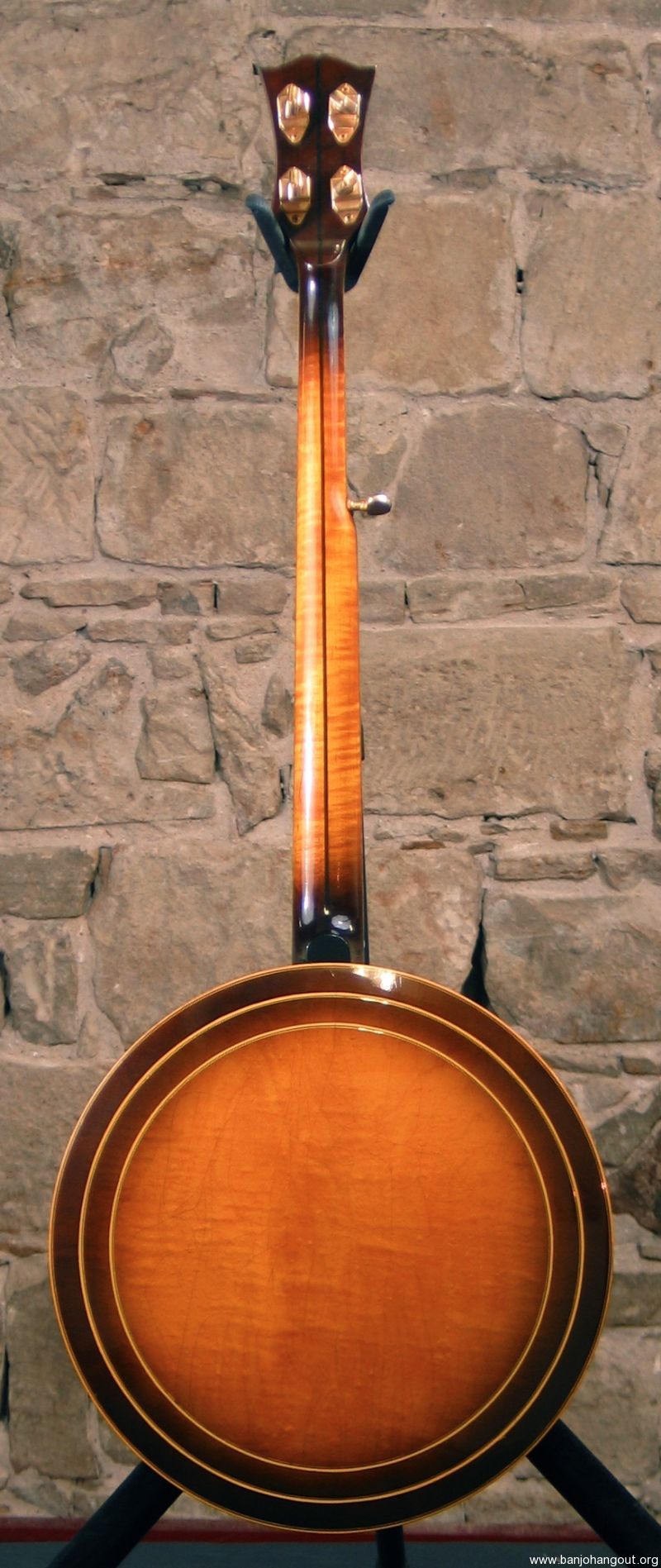 1966 Gibson RB500 Custom Gold Plated Mastertone Used Banjo For Sale