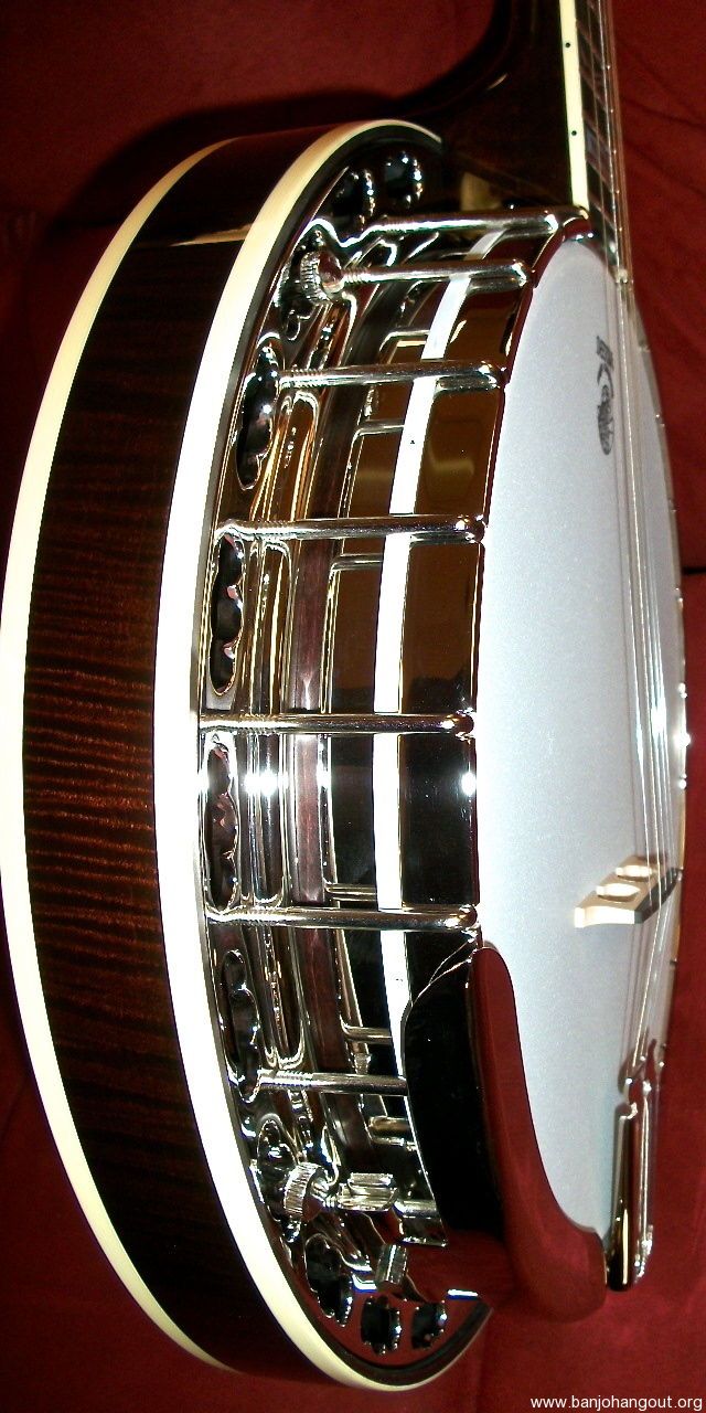 DEERING TENBROOKS 06 SARATOGA STAR BANJO W RADIUS FRETBOARD MADE IN USA