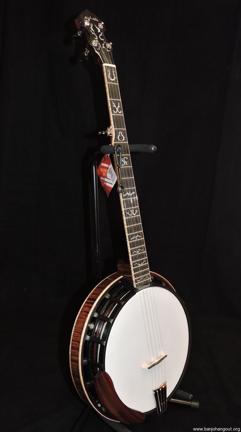 NECHVILLE ORION HELI-MOUNT 5 STRING BANJO - Used Banjo For Sale 