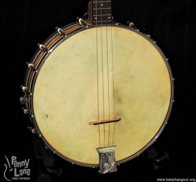 VINTAGE WILLIAM LANGE CO 1920’S TRIPLEX STYLEA CLOSED BACK TENOR