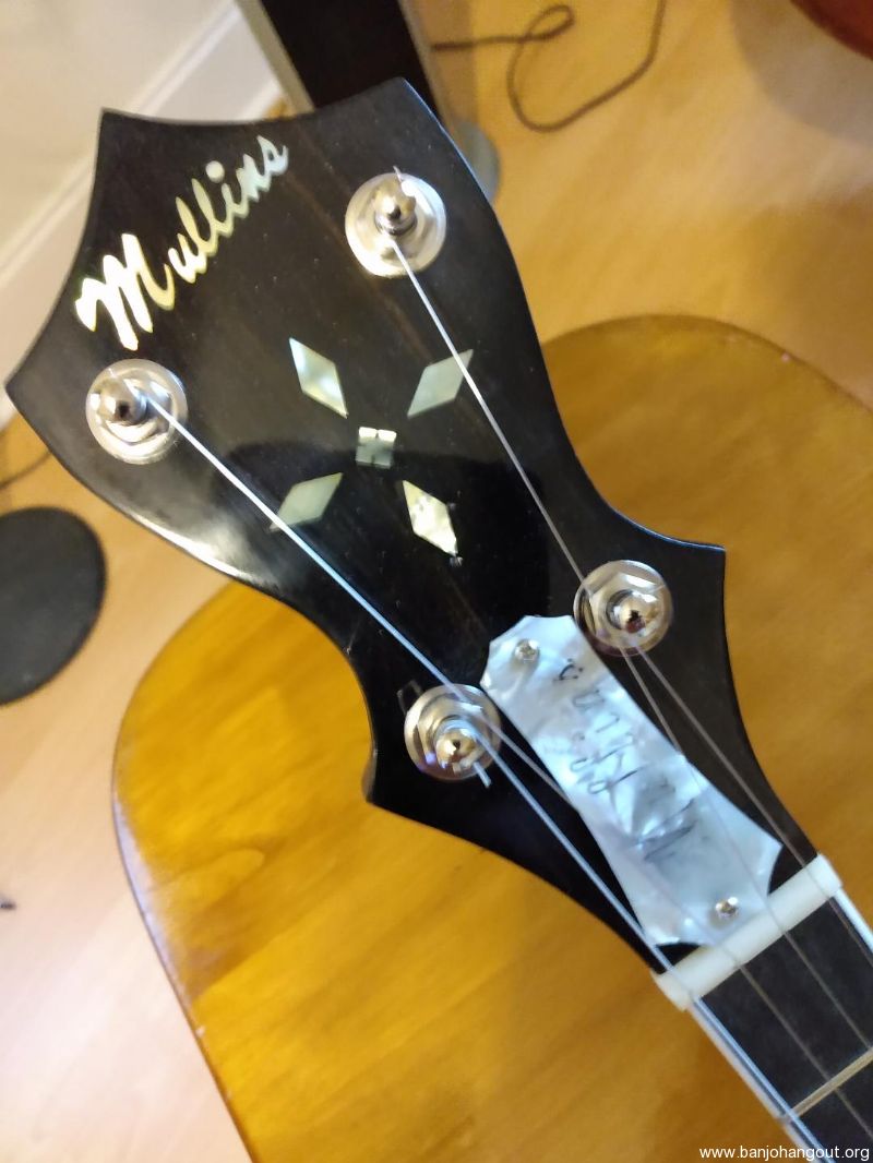 MULLINS Custom Dixie Belle Open Back REDUCED Banjo Hangout mullins-custom-dixie-belle-open-back-reduced-banjo-hangout