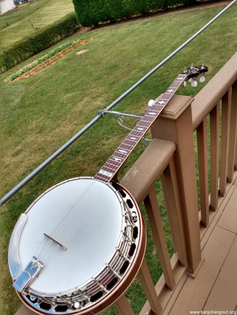 Huber "Jim Mills" Signature model TRADED Used Banjo For Sale from