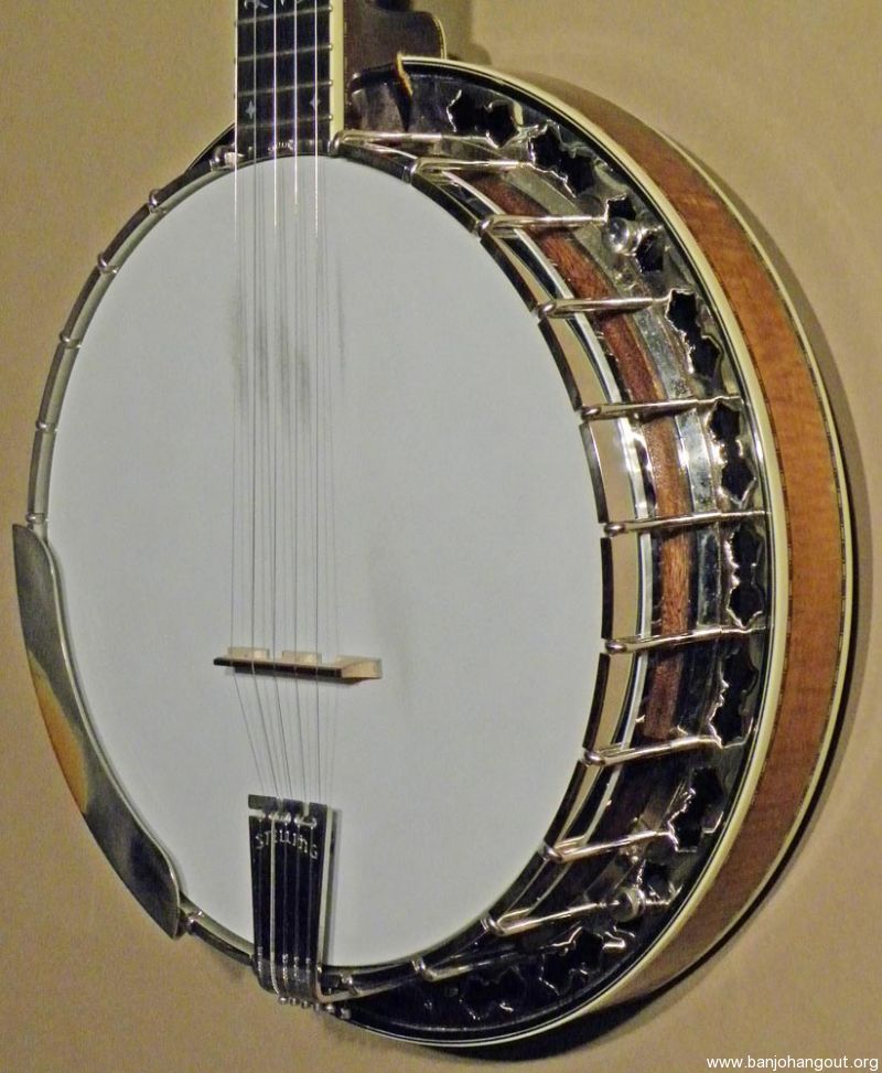 Stelling Golden Cross Banjo Used Banjo For Sale at
