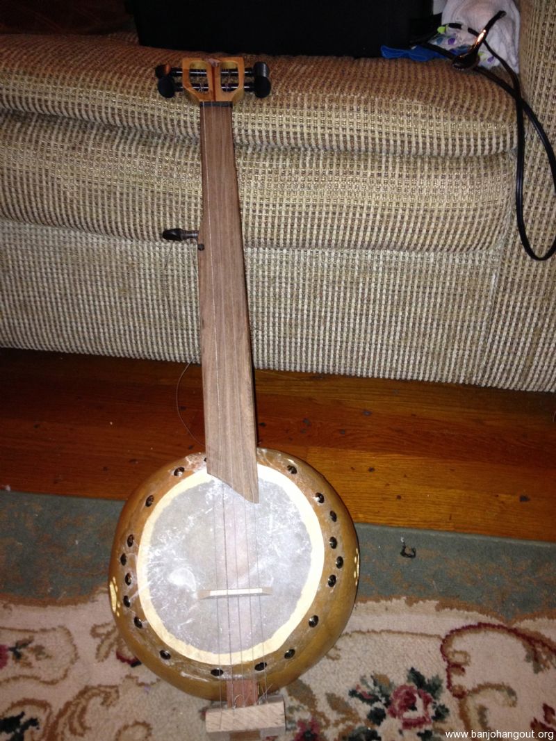 slothead A+ scale gourd banjo Used Banjo For Sale at
