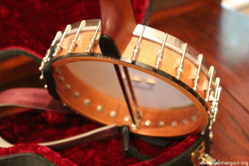 OME Vintage Jubilee Open Back Frailing 12" Banjo, Used Banjo For Sale at