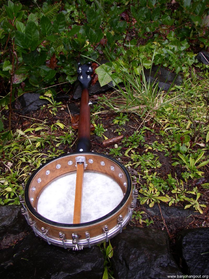 Open Back 5 String Banjo Old Pot/New Neck Used Banjo For Sale at