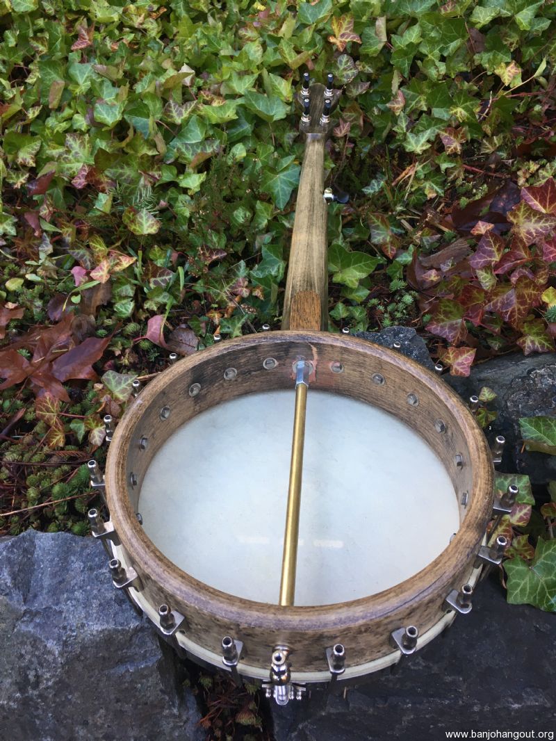 Old Time 5 String Banjo Vintage Slingerland Pot With New Neck Used