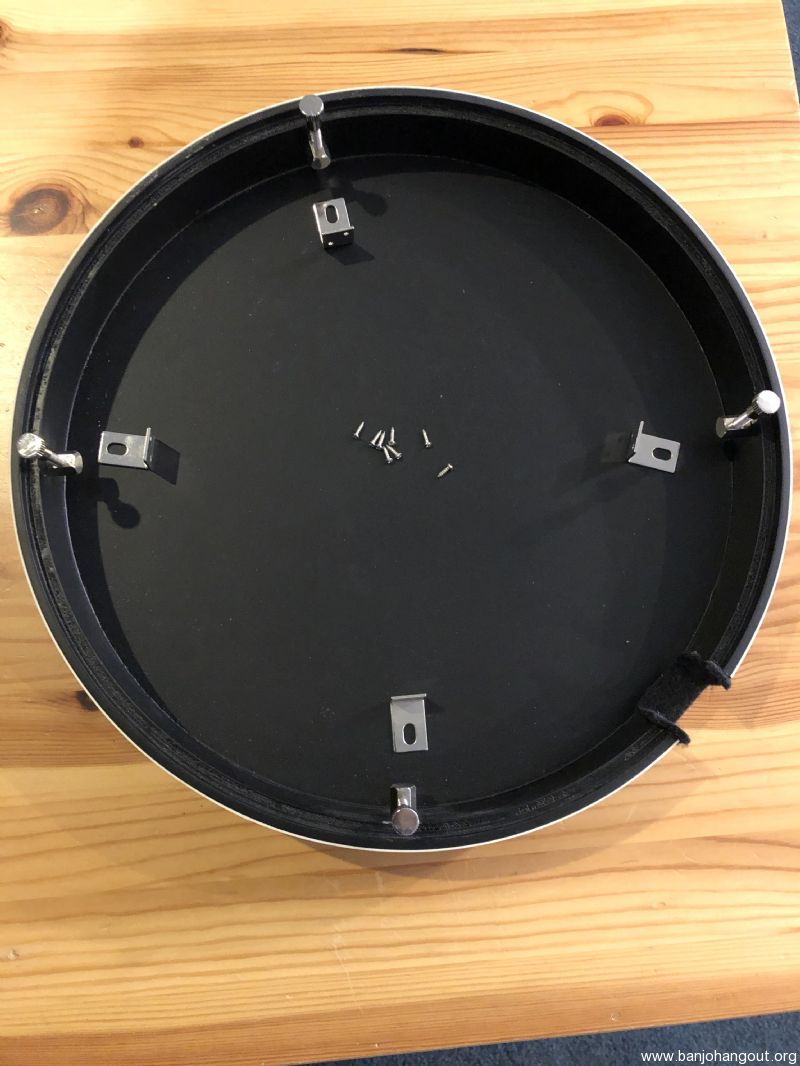 SOLD Banjo Resonator, Flange and Attachment Hardware Banjo Hangout