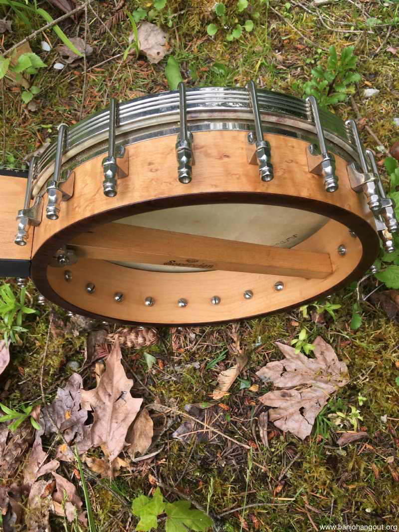 Newly Crafted 11" Open Back 5 String Banjo Vintage Pot and New neck