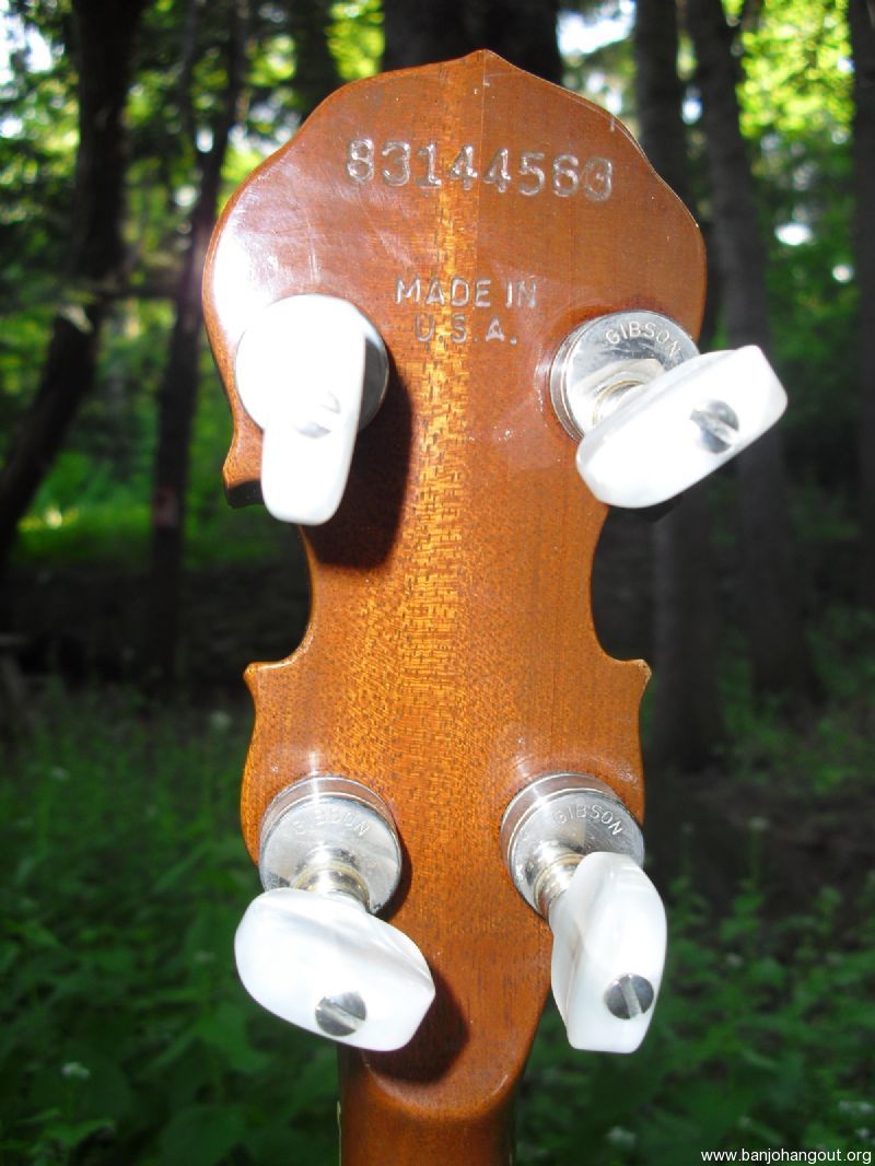 Gibson Banjo Serial Numbers