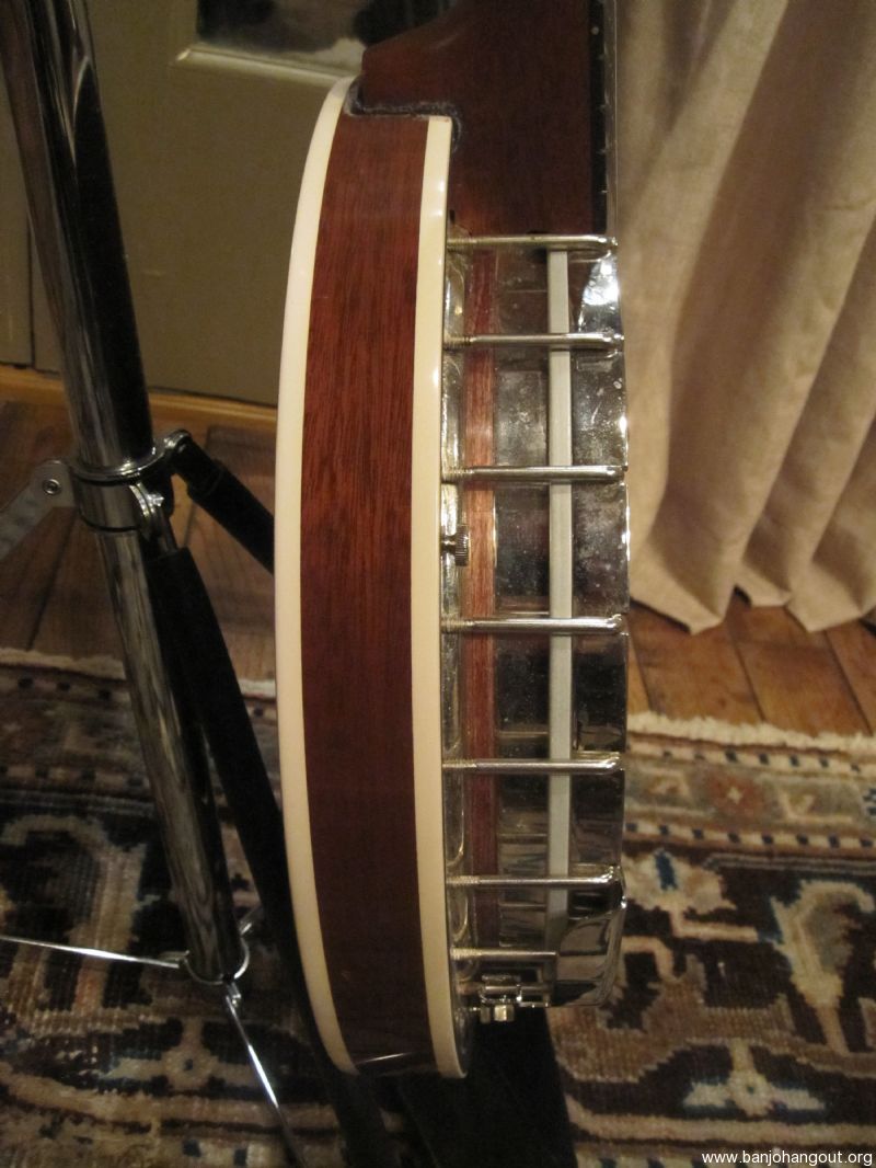 DEERING SIERRA BANJO KEITH TUNERS 5TH STRING CAPO (sold pending payment) Used Banjo For Sale