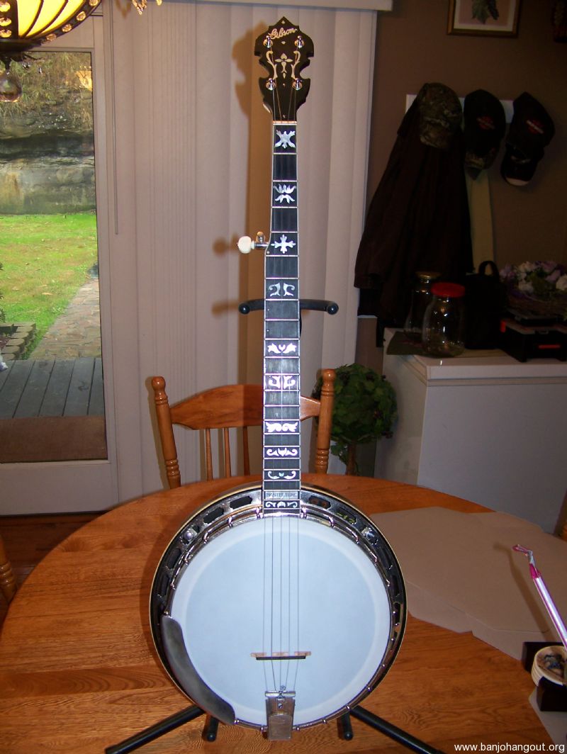 1927 Prewar Gibson Mastertone No Hole Archtop TB3 5 String Conversion