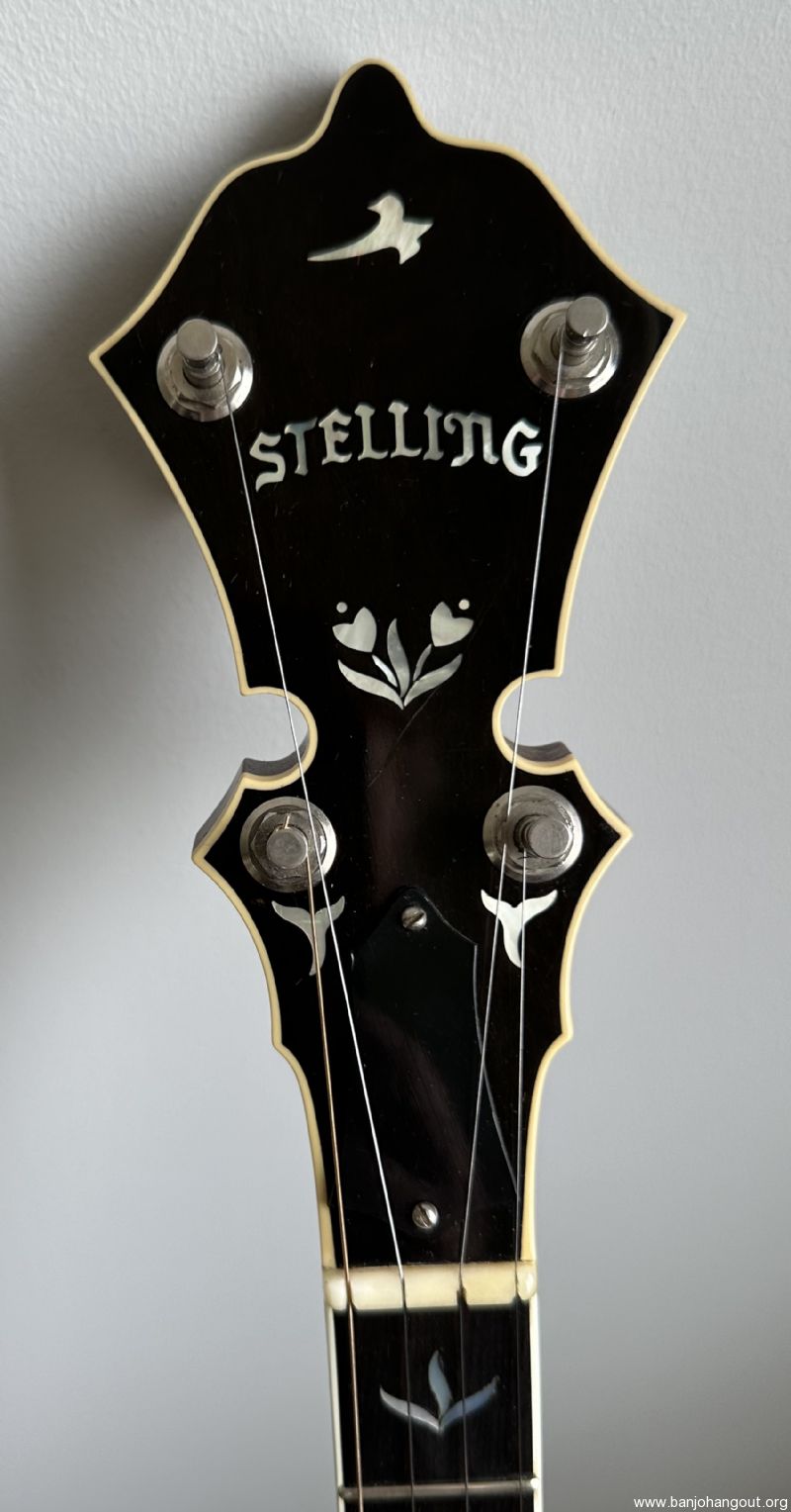 1981 Stelling Bellflower Used Banjo For Sale from Banjo Vault