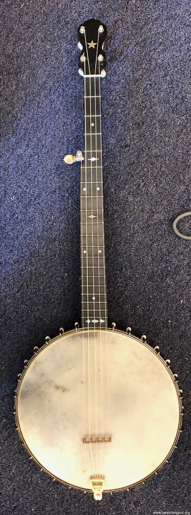 1890 A.C. Fairbanks Electric Serial 45 Used Banjo For Sale at