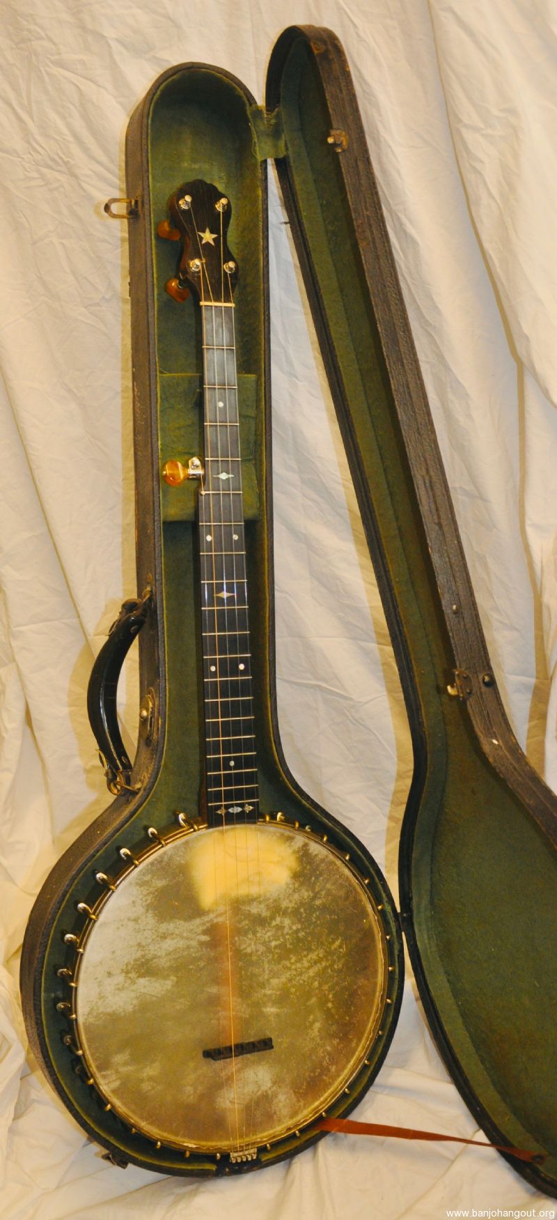 A.C. Fairbanks 11.5" Electric 45 Used Banjo For Sale at