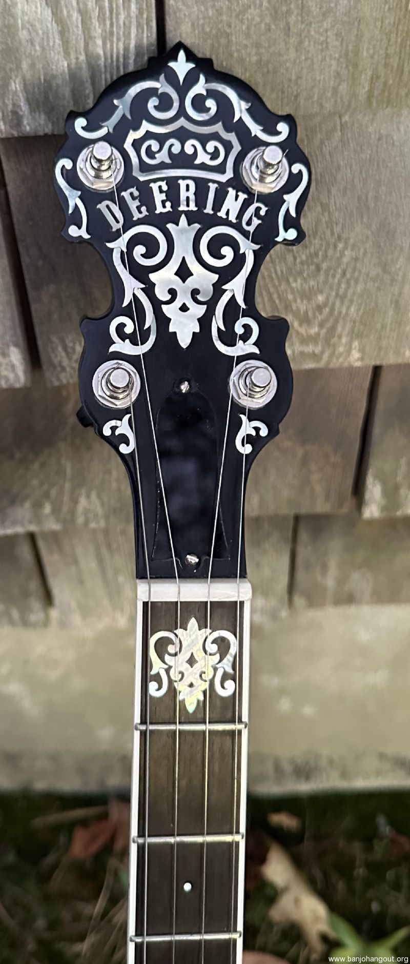 Deering John Hartford 22 Fret/Pop Off resonator Used Banjo For Sale