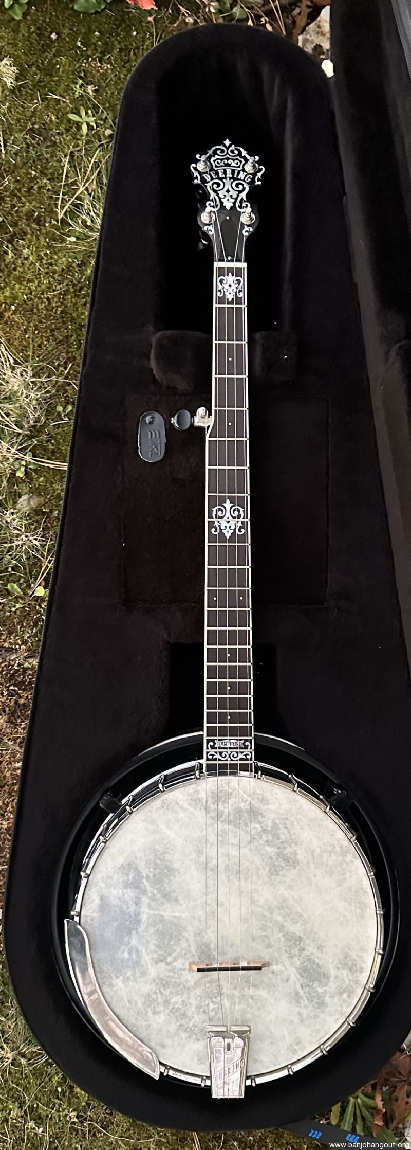 Deering John Hartford 22 Fret/Pop Off resonator Used Banjo For Sale