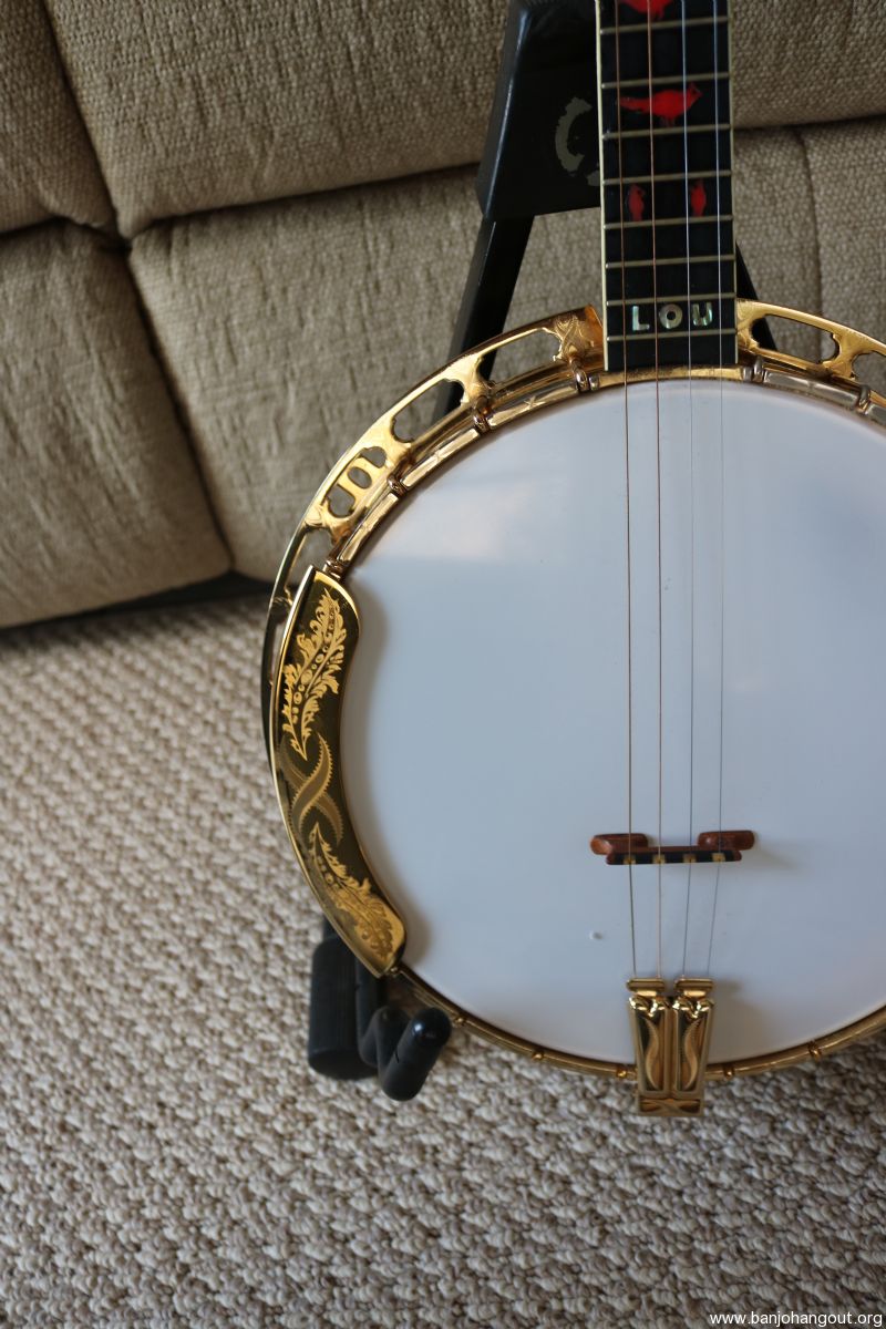 "The Cardinal" Plectrum Banjo Used Banjo For Sale at