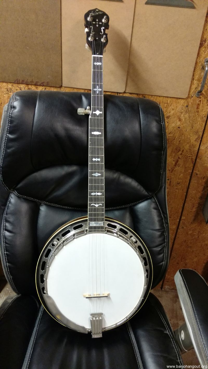 Gibson Late 70's RB250 Mastertone new neck Keith D tuners Used Banjo