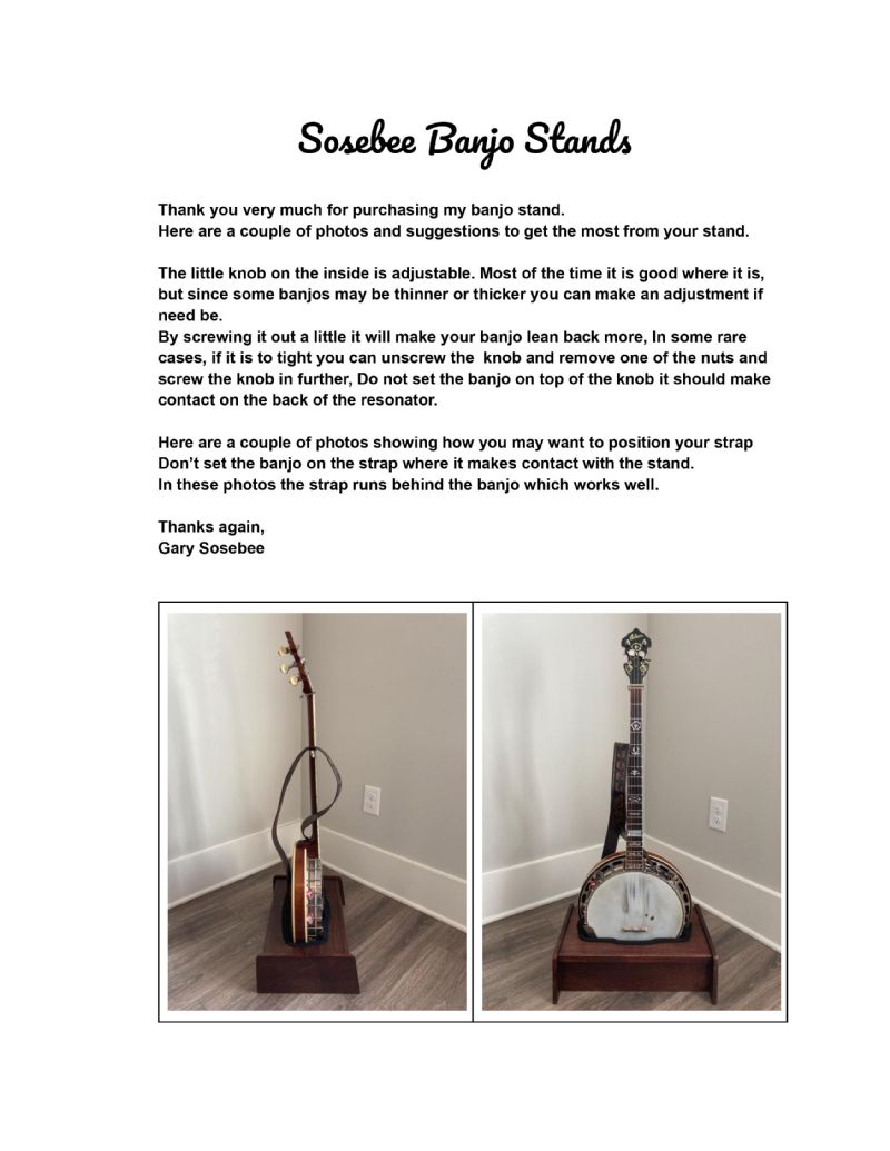 Banjo stand price deals