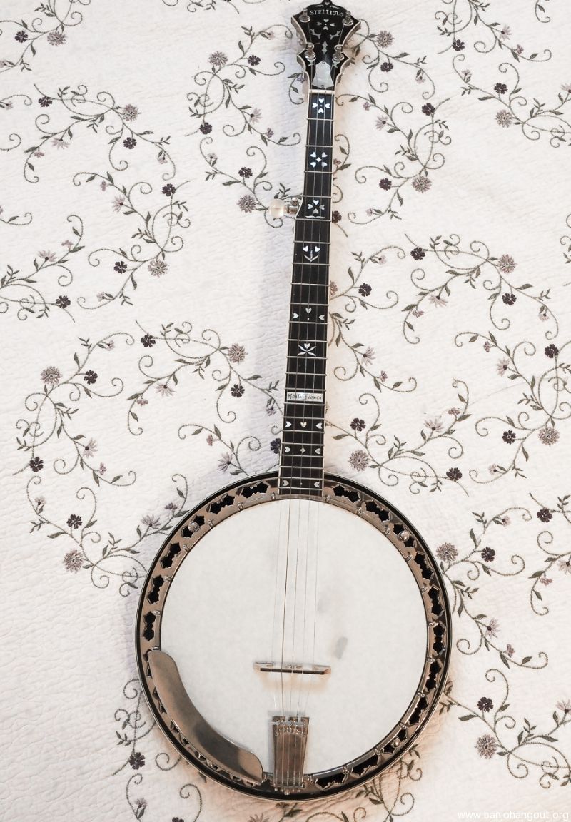 Stelling Masterflower Used Banjo For Sale from Banjo Vault