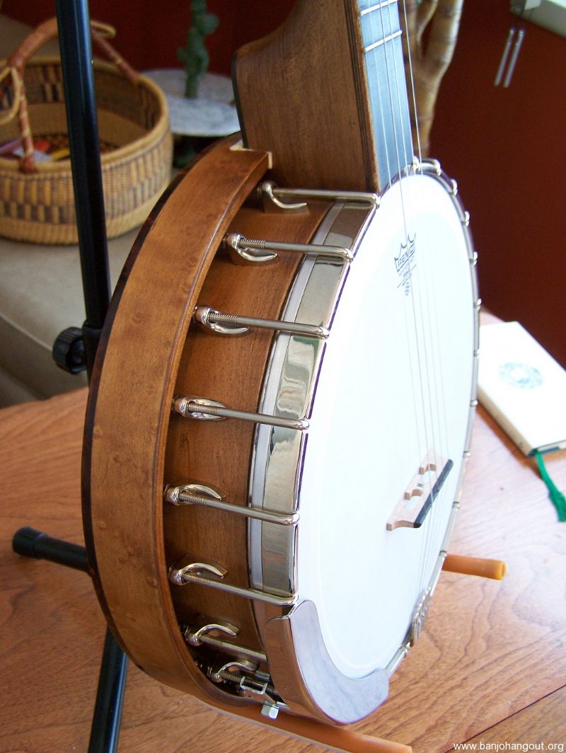 Arch top 5 strings Resonator/ Open back banjo Used Banjo For Sale at