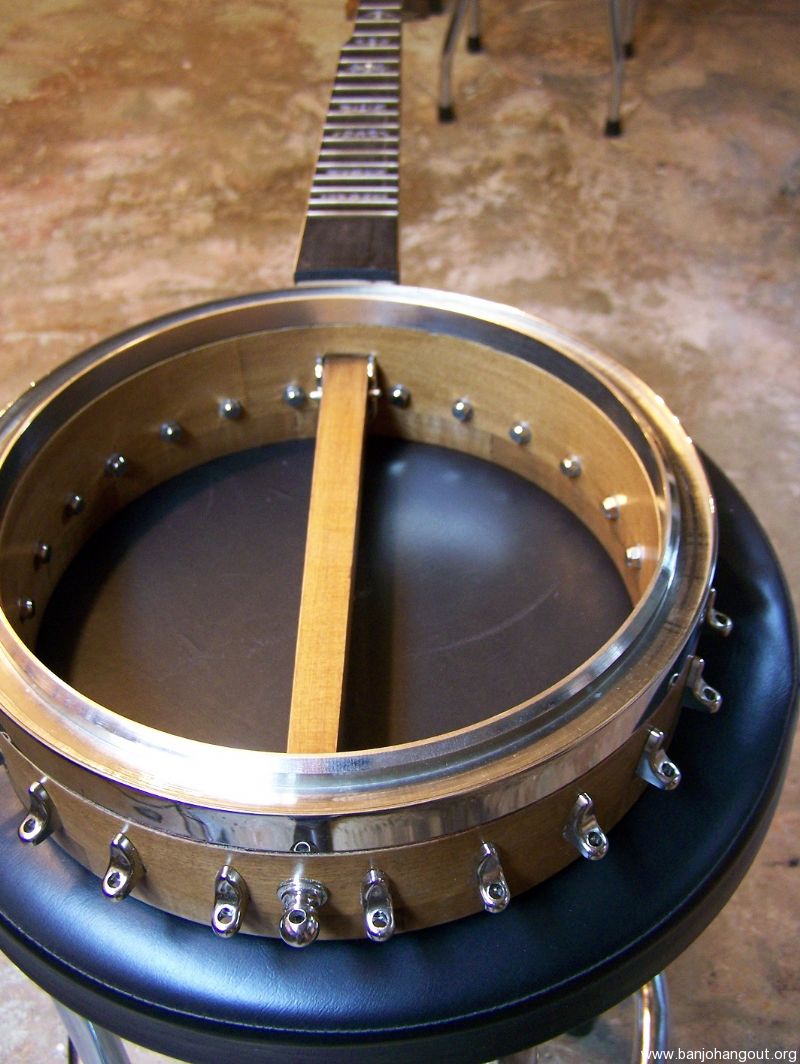 Arch top 5 strings Resonator/ Open back banjo Used Banjo For Sale at
