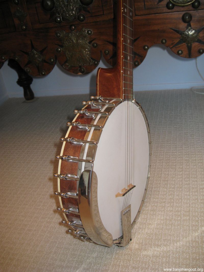 Ode a long neck banjo used banjo for sale from banjo vault