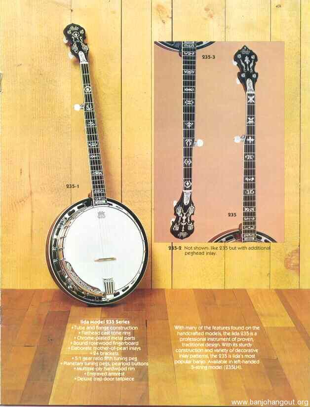 For Sale Iida 235 Banjo for Sale