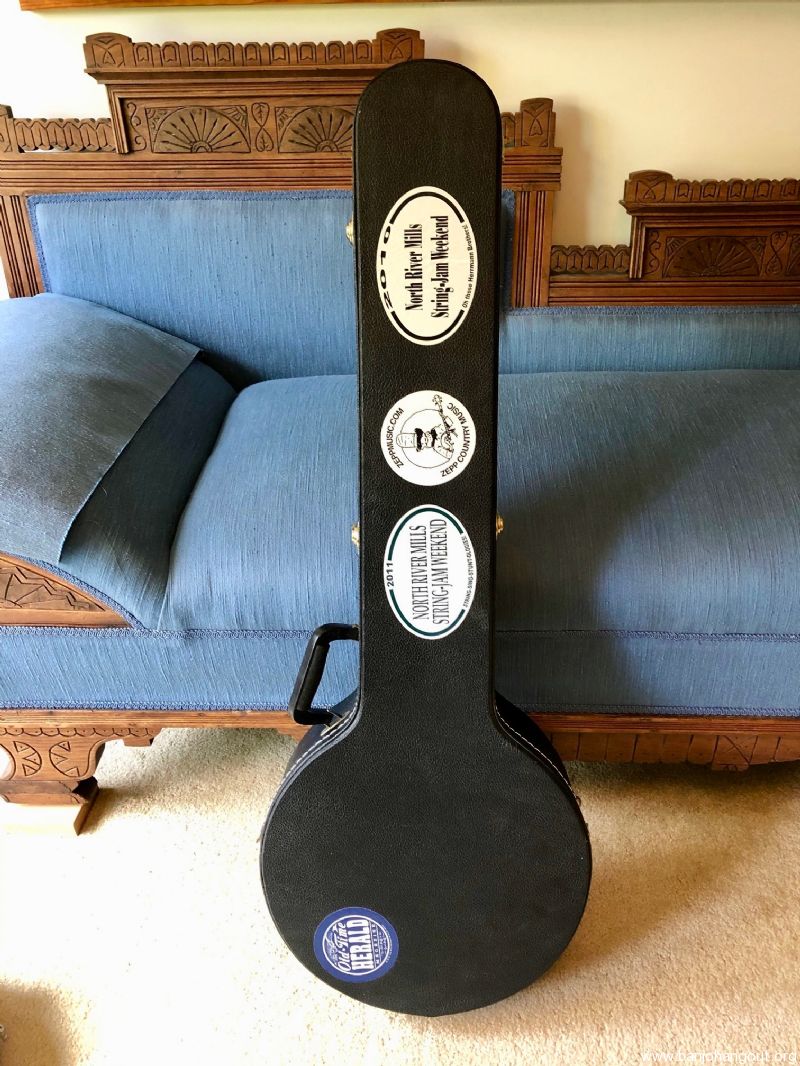 Kevin Fore Round Peak Banjo 10 Used Banjo For Sale at