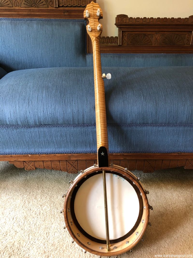 Kevin Fore Round Peak Banjo 10 Used Banjo For Sale at