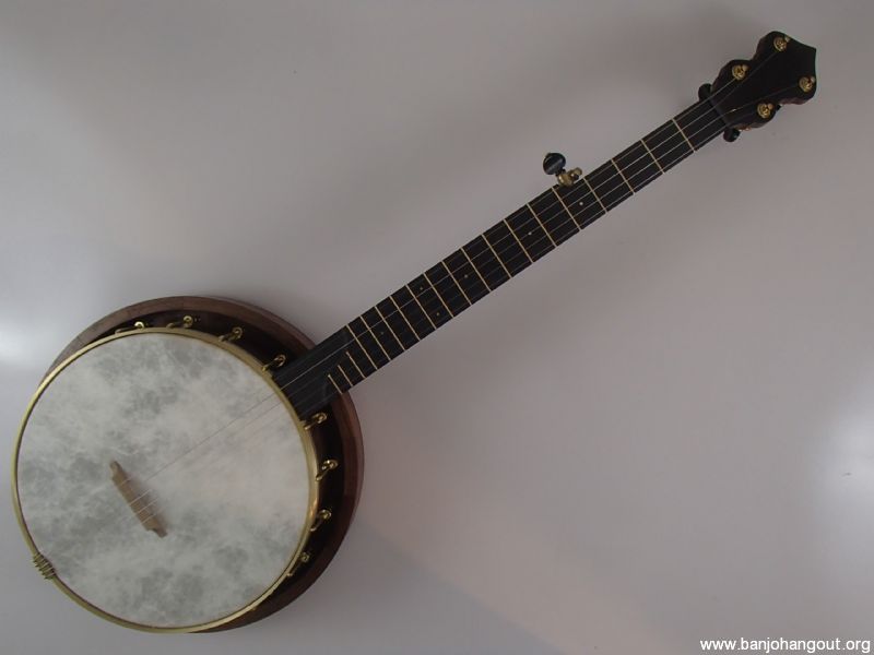 Zachary Hoyt Old Time Resonator Banjo walnut; removable resonator