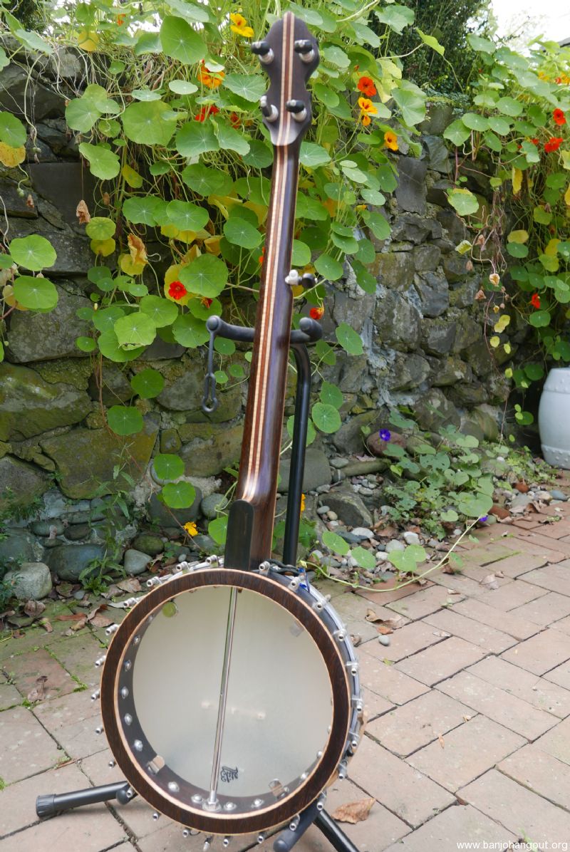 Wildwood Wenge Exotic Minstrel Banjo Used Banjo For Sale at