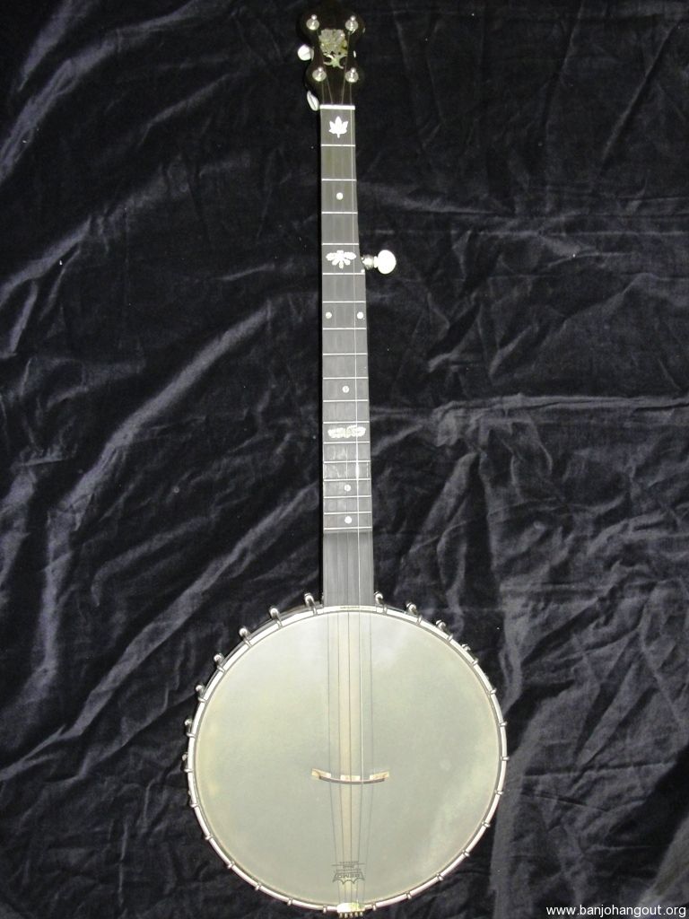 Left Handed Mike Ramsey Custom 5 String Openback Back Banjo & Hardshell