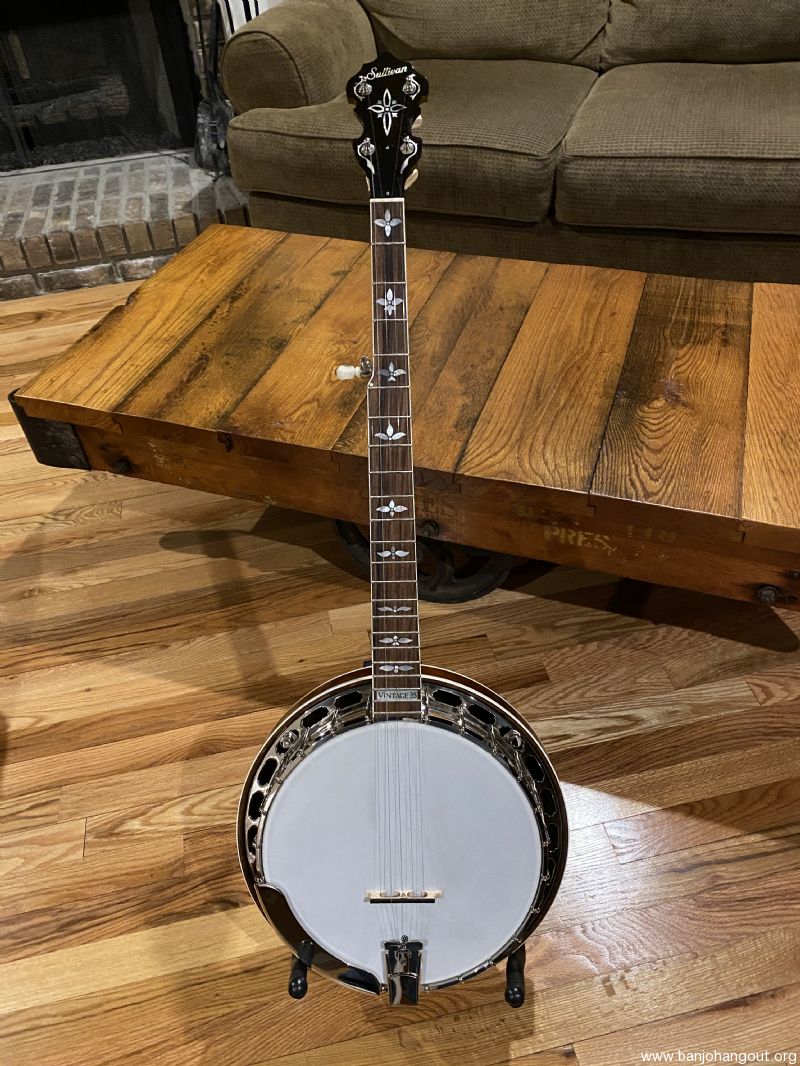 Sullivan Vintage 35 Mahogany Used Banjo For Sale at