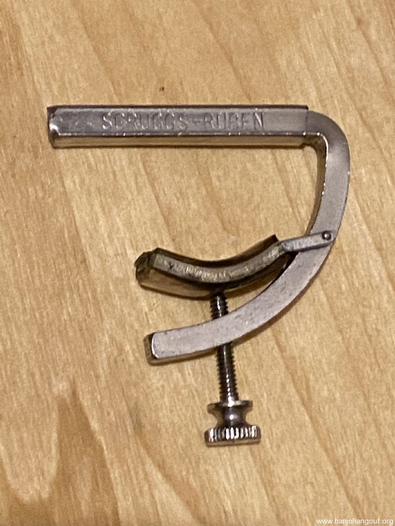 SOLD ScruggsRuben Banjo Capo Banjo Hangout