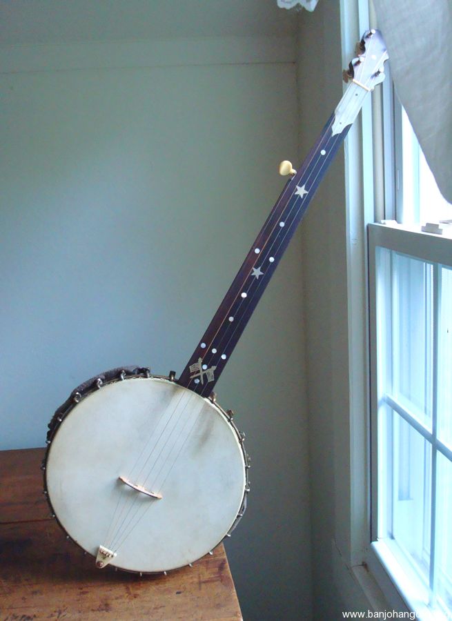Fretless 1880's English Banjo for saleSOLD Used Banjo For Sale at