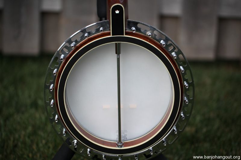 Richelieu 5 String Golden Eagle Archtop Banjo Used Banjo For Sale at