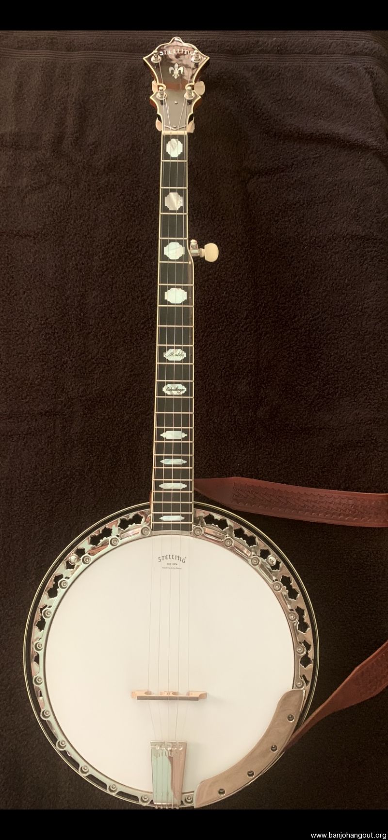 LeftHanded Stelling Marteka Challenge TopTension Banjo Used Banjo