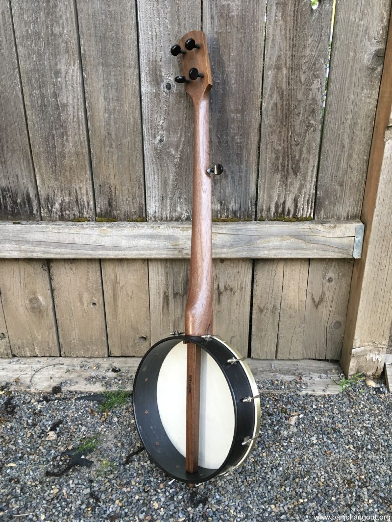 Fretless Openback Banjo by Nate Calkins Used Banjo For Sale at