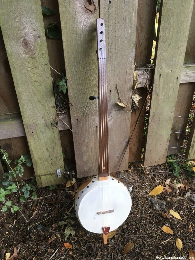 Gourd Banjo by Nate Calkins Used Banjo For Sale at