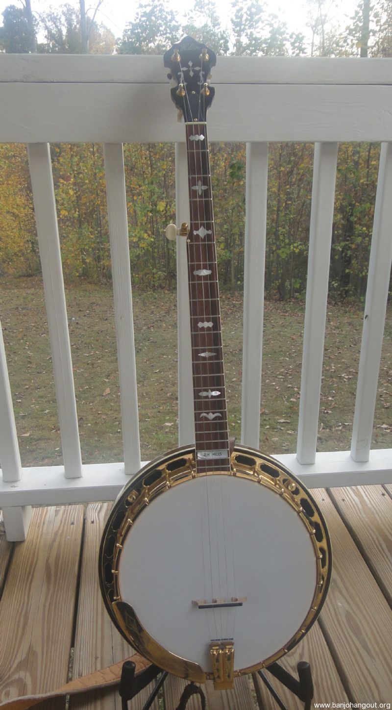 Huber Jim Mills Excellent Condition Sold Used Banjo For Sale at