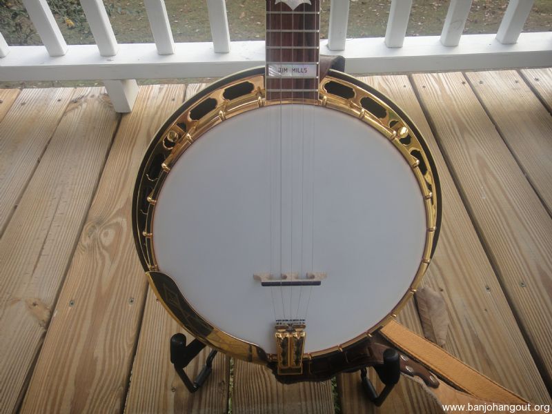 Huber Jim Mills Excellent Condition Sold Used Banjo For Sale at