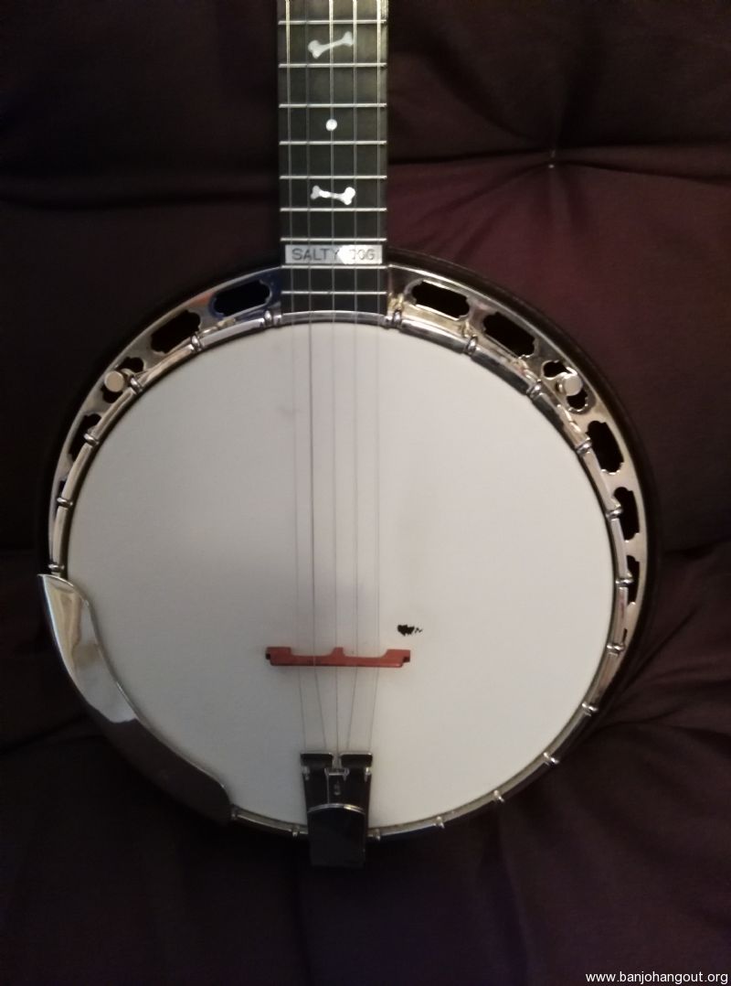 Bishline Salty Dog Banjo for Sale Used Banjo For Sale at