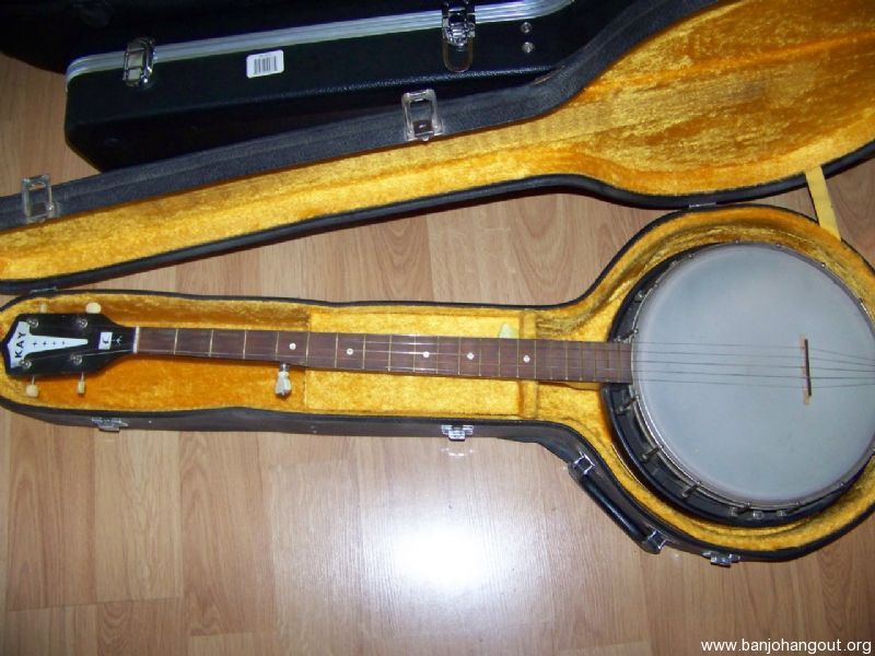 60s Kay 5 string resonator banjo USA made LOWER PRICE Used Banjo For