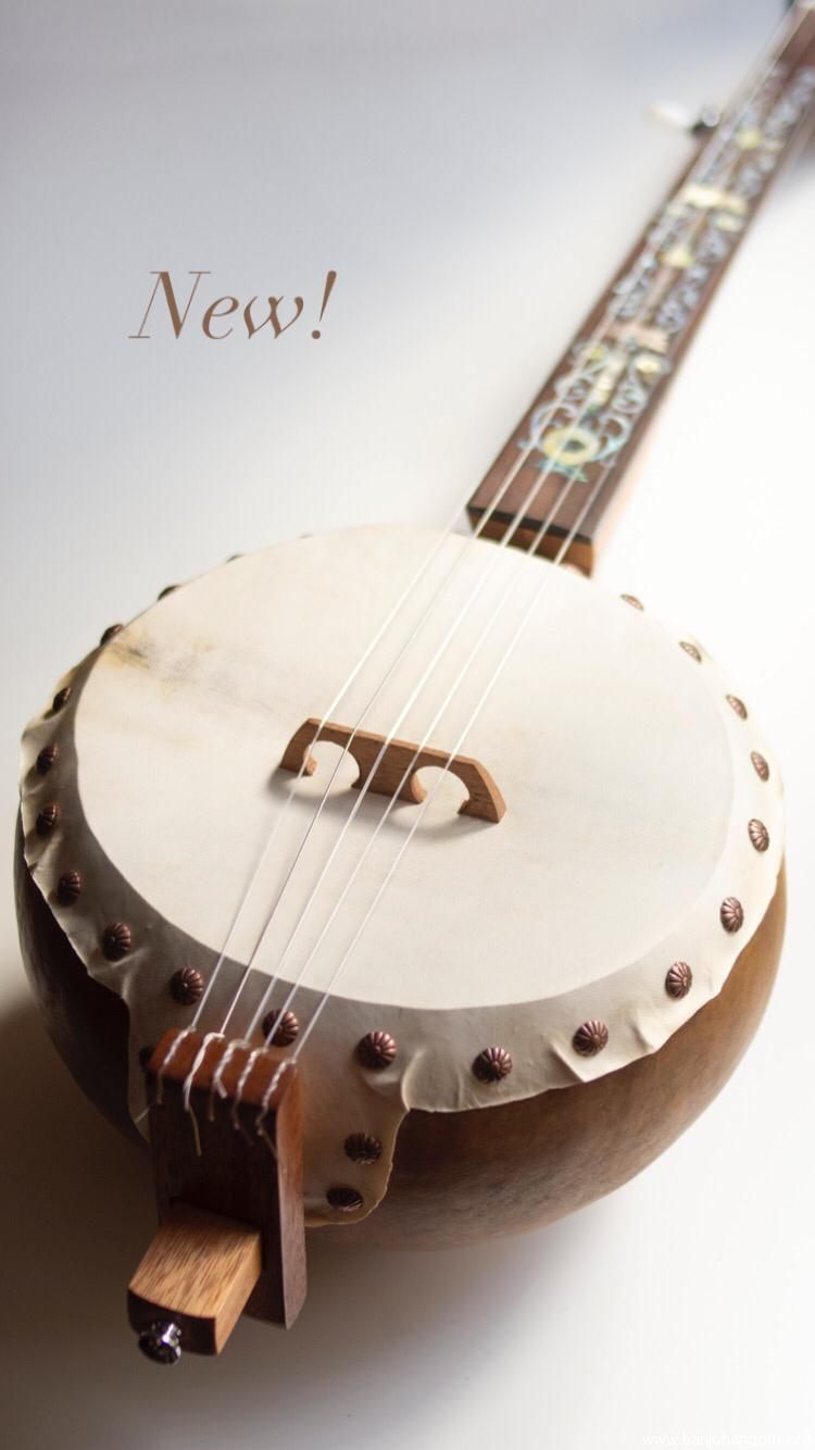 Fancy Gourd Banjo Used Banjo For Sale at